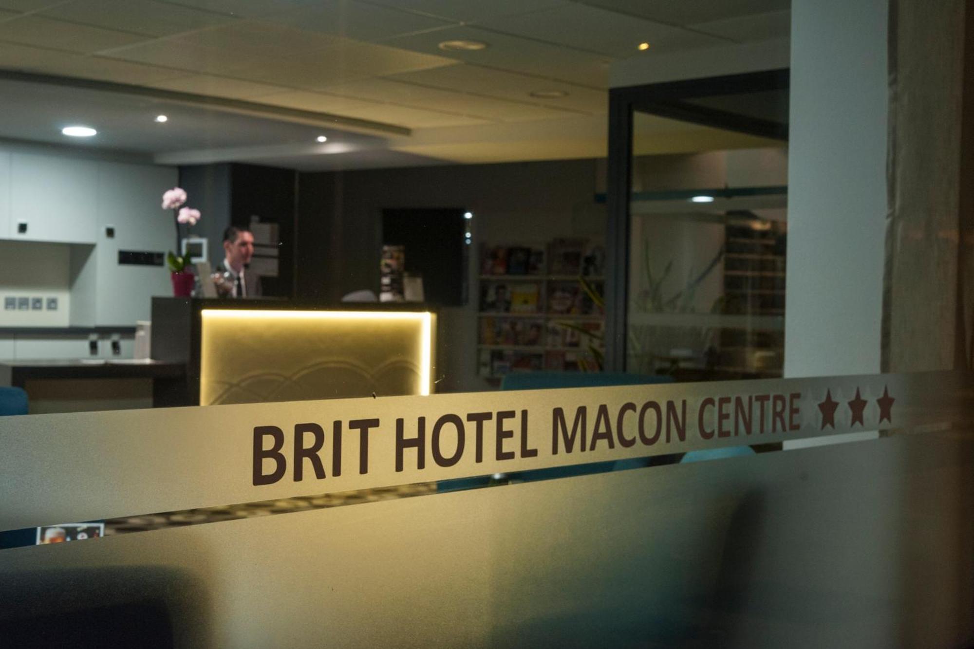 Brit Hotel Macon Centre Gare Zewnętrze zdjęcie