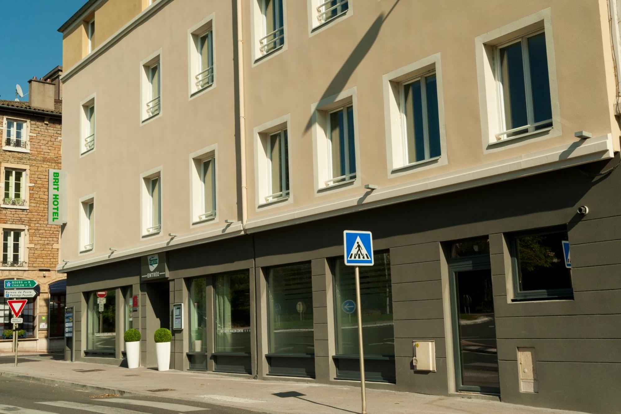 Brit Hotel Macon Centre Gare Zewnętrze zdjęcie